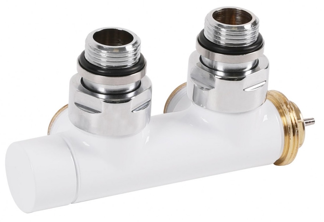 Darmowa Dostawa - Zawór zespolony termostatyczny biały Terma TGZTBI012