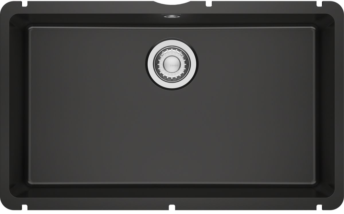 Darmowa Dostawa - Zlewozmywak ceramiczny 70.5x40 cm czarny Franke KubusX 1260738297
