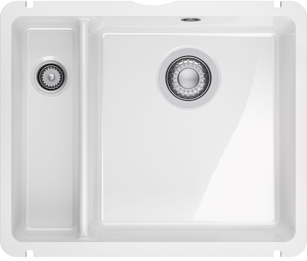 Darmowa Dostawa - Zlewozmywak ceramiczny 49x40 cm biały Franke KubusX 1260738298