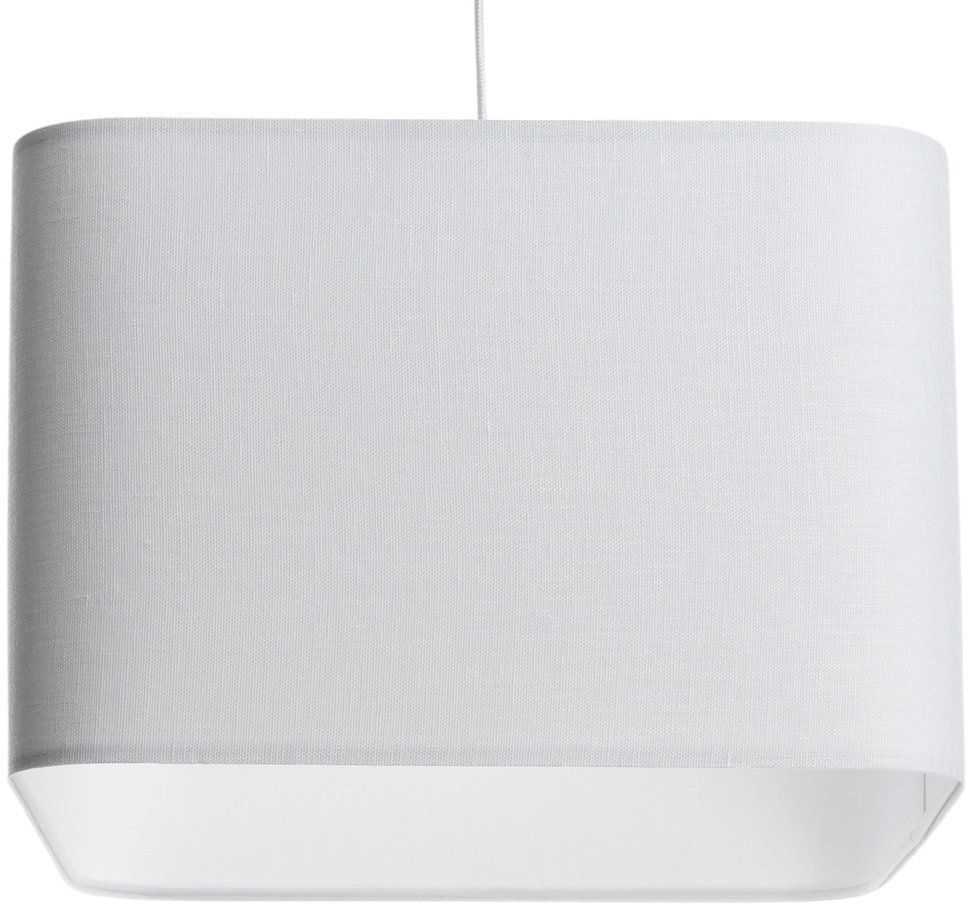 Darmowa Dostawa - Lampa wisząca 1x60 W biała BPS Koncept Kwadro len light KW00840W25