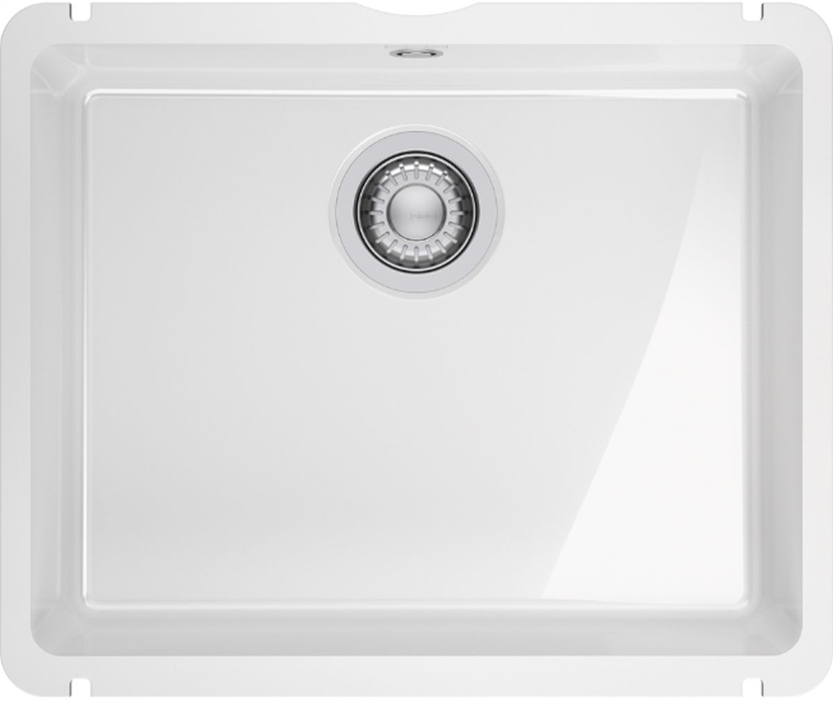 Darmowa Dostawa - Zlewozmywak ceramiczny 50.5x40 cm biały Franke KubusX 1260738290