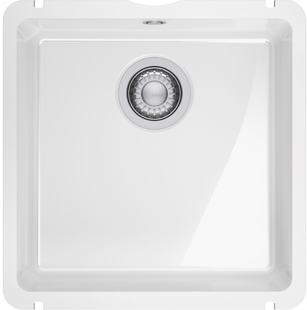 Darmowa Dostawa - Zlewozmywak ceramiczny 40.5x40 cm biały Franke KubusX 1260738286