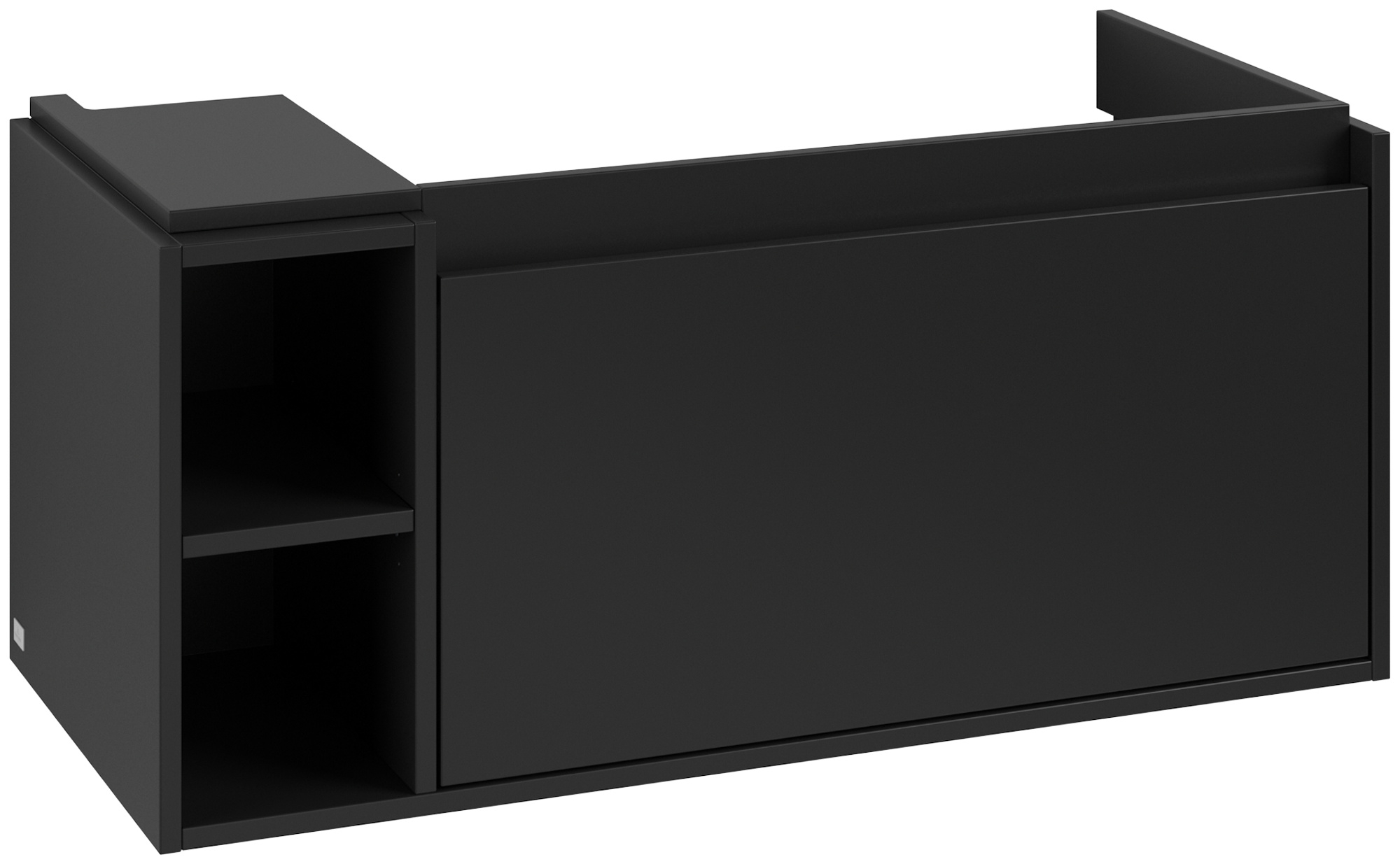 Darmowa Dostawa - Szafka 97.2x43.9x43.6 cm podumywalkowa wisząca czarna Villeroy & Boch Skyla C79000VL