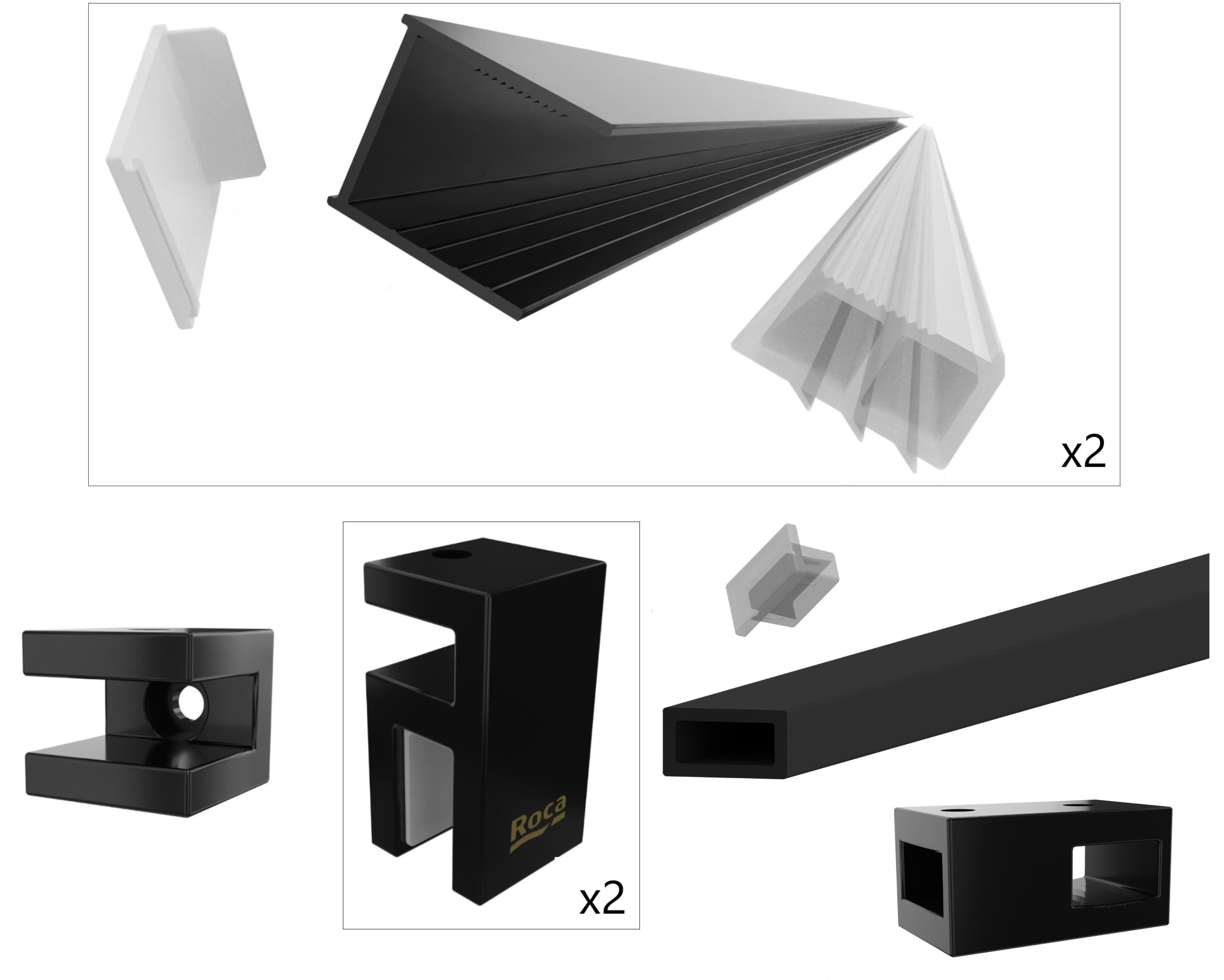 Darmowa Dostawa - Zestaw montażowy Roca District AMP7920006