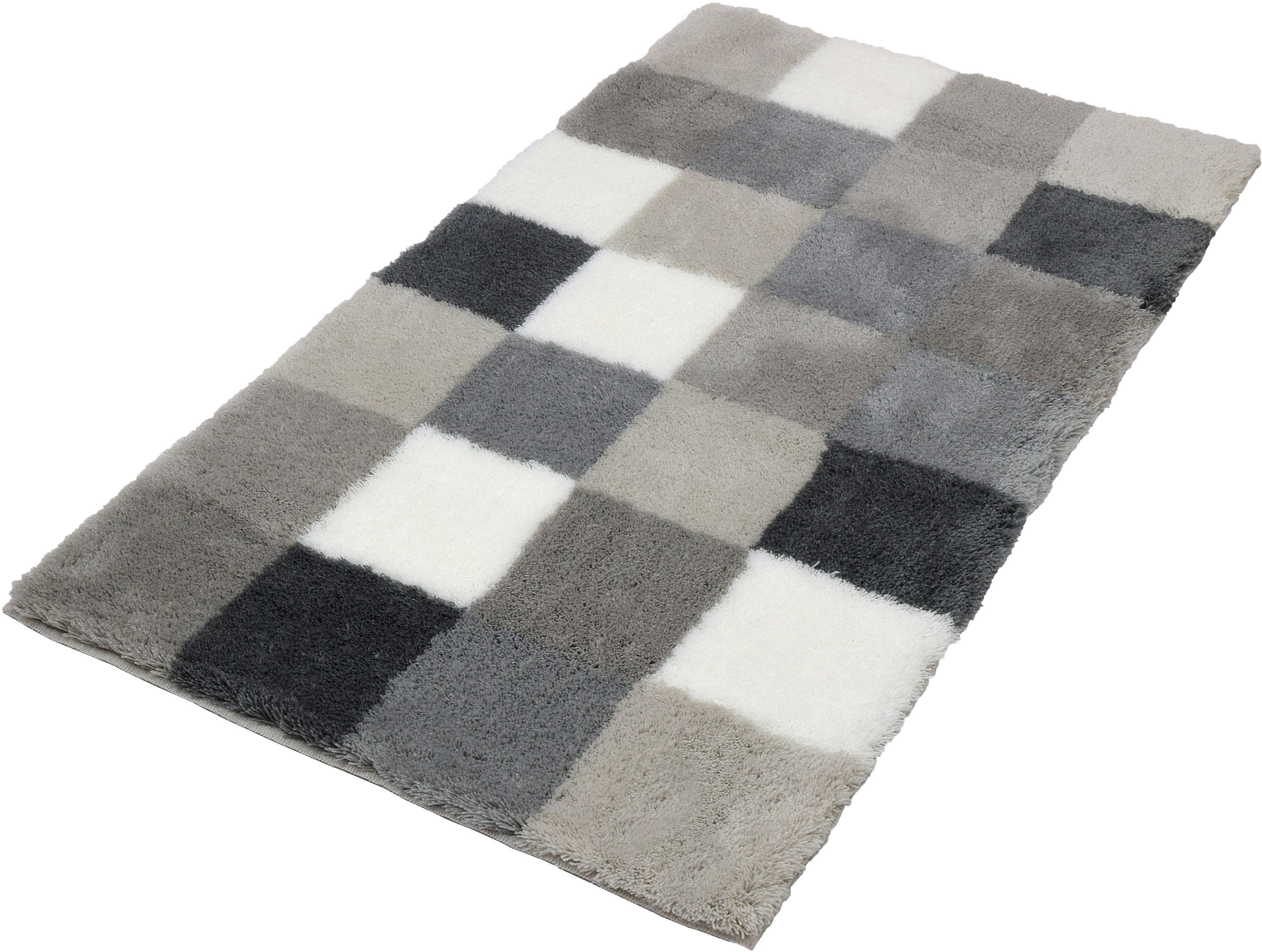 Darmowa Dostawa - Dywanik łazienkowy 150x85 cm prostokątny szary Kleine Wolke Caro 5426179453