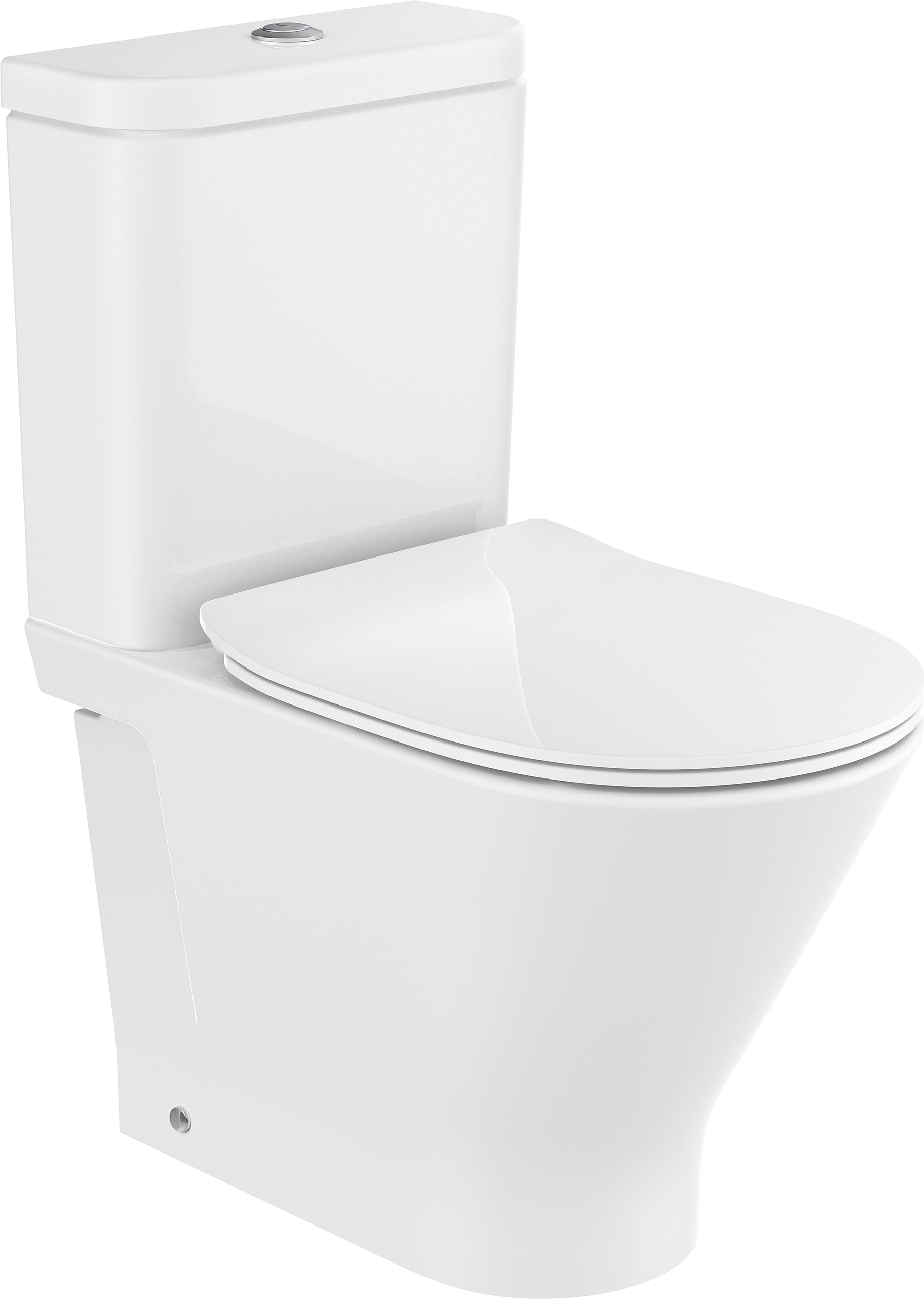 Darmowa Dostawa - Miska kompakt WC biały Roca Gap Round A3420N7000