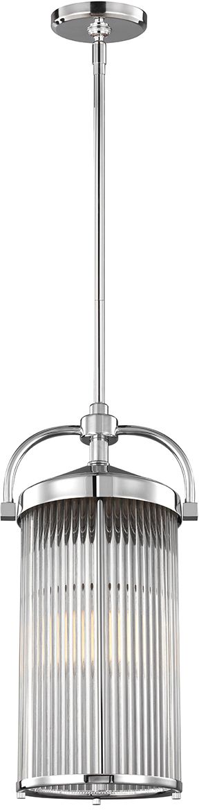 Darmowa Dostawa - Lampa wisząca 3x3 W chrom Elstead Lighting Paulson FEPAULSON3P