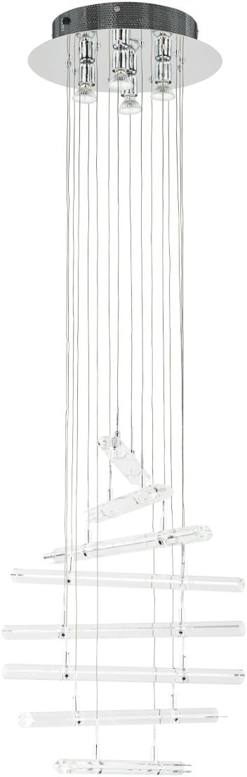 Darmowa Dostawa - Lampa wisząca x60 W chrom-kryształ Italux Spyro MD810320A3