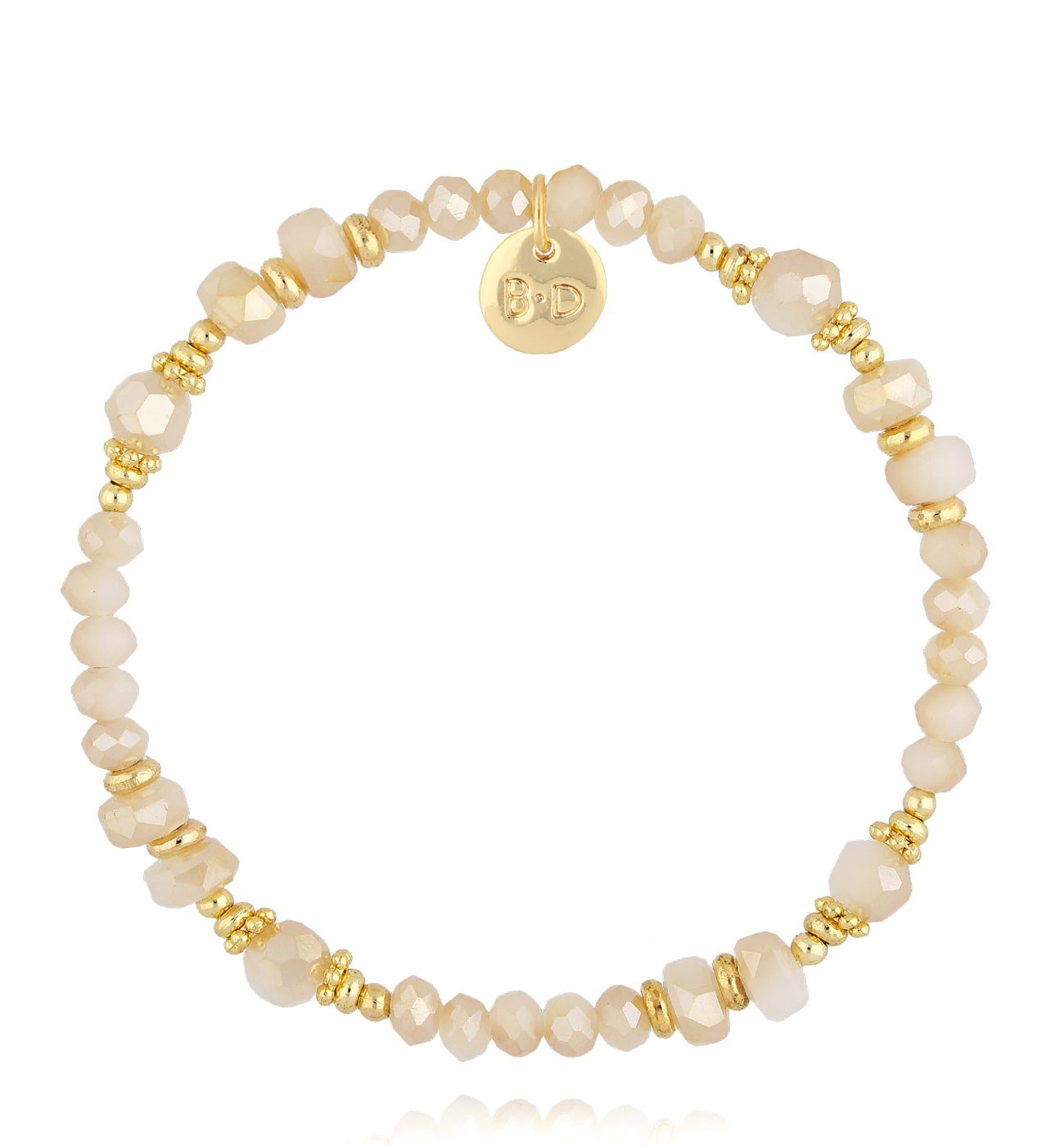 Bransoletka z kryształkami BCY0334 - By Dziubeka