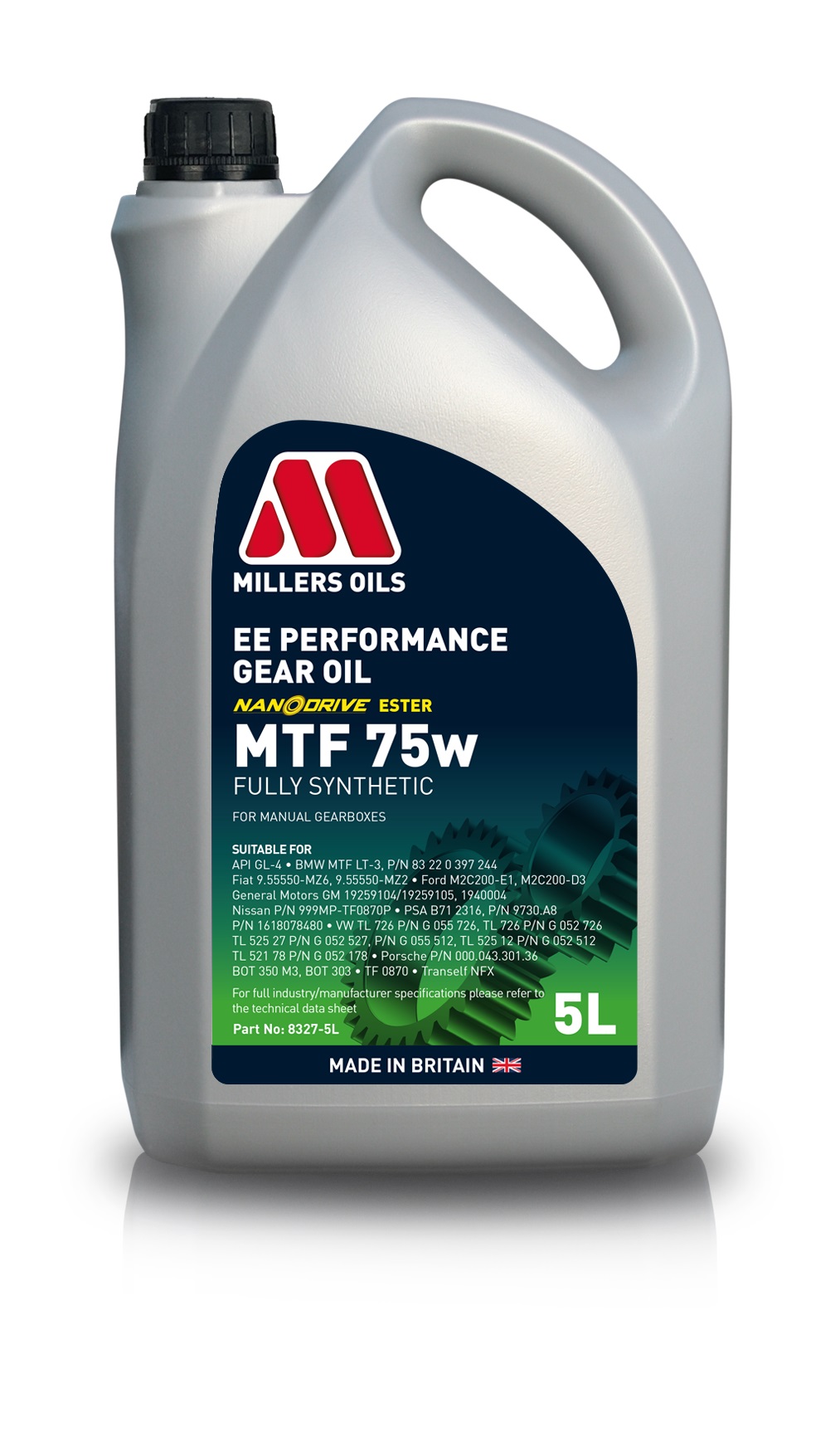 MILLERS EE PERFORMANCE MTF 75W 5L - Petrostar