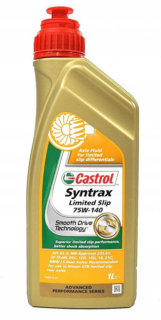 CASTROL SYNTRAX LIMITED SLIP 75W140 1L - Petrostar