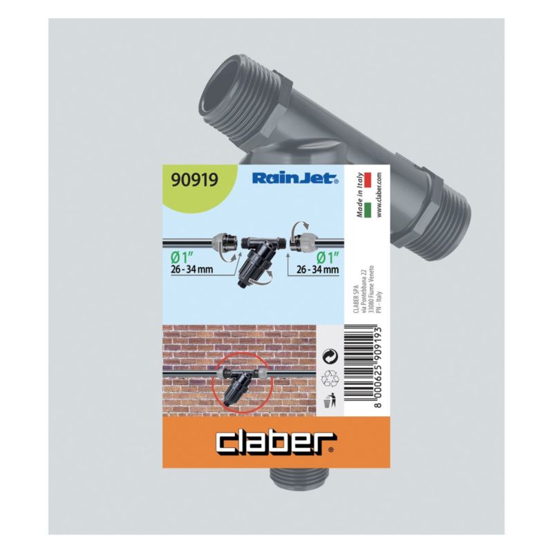 Filtr wody Claber 1'' x 1''