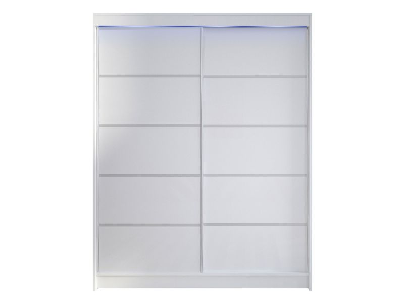 Szafa MIRJAN 24 z drzwiami przesuwnymi Camino IV z oświetleniem RGB biały 1 szt.