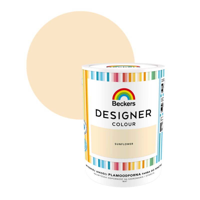Farba kolorowa Beckers Designer sunflower 5 l