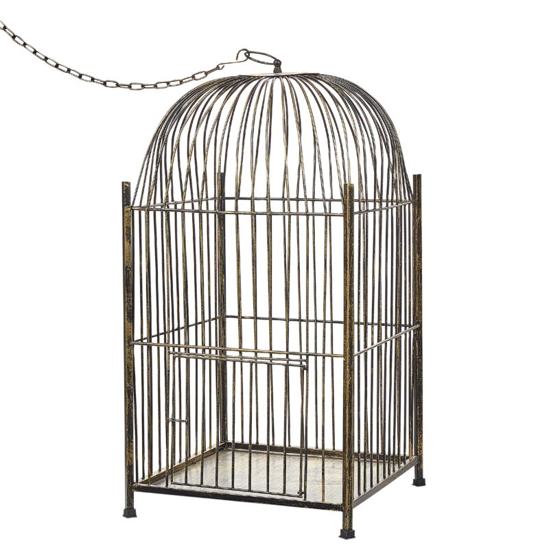 Figurka dekoracyjna Lampion Comoros Metal Złoty 1 szt.