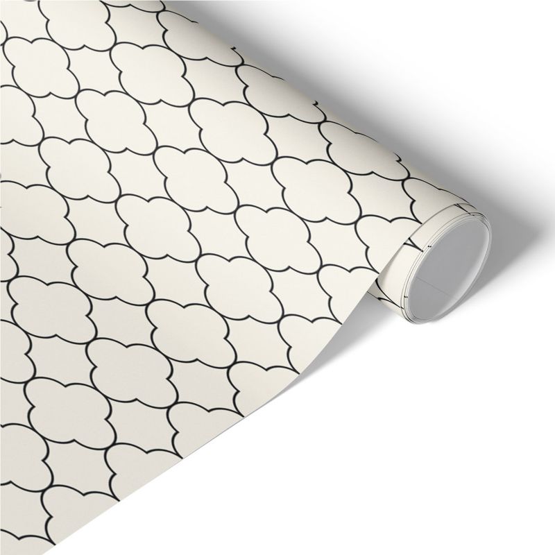 Folia Meblowa Tulup 75x150 cm Geometryczny wzór Renowacja Mebli DIY 1 rol.