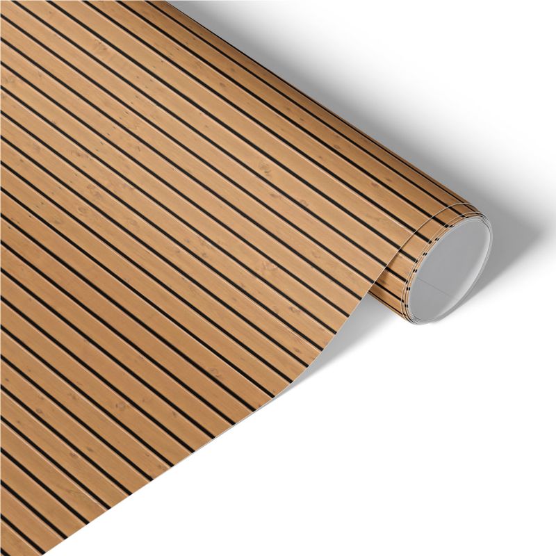 Samoprzylepna Okleina Meblowa Tulup 65x130 cm Drewniane deski Do Sypialni I Garderoby 1 rol.