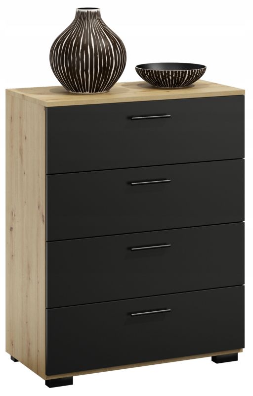 Komoda Matkam szafka ROMA Per artisan-czarny 1 szt.