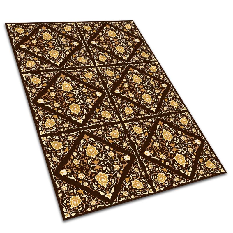 Dywan Balkonowy Tulup 140x210 cm Do Ogrodu, Na Taras Styl wschodni 1 szt.