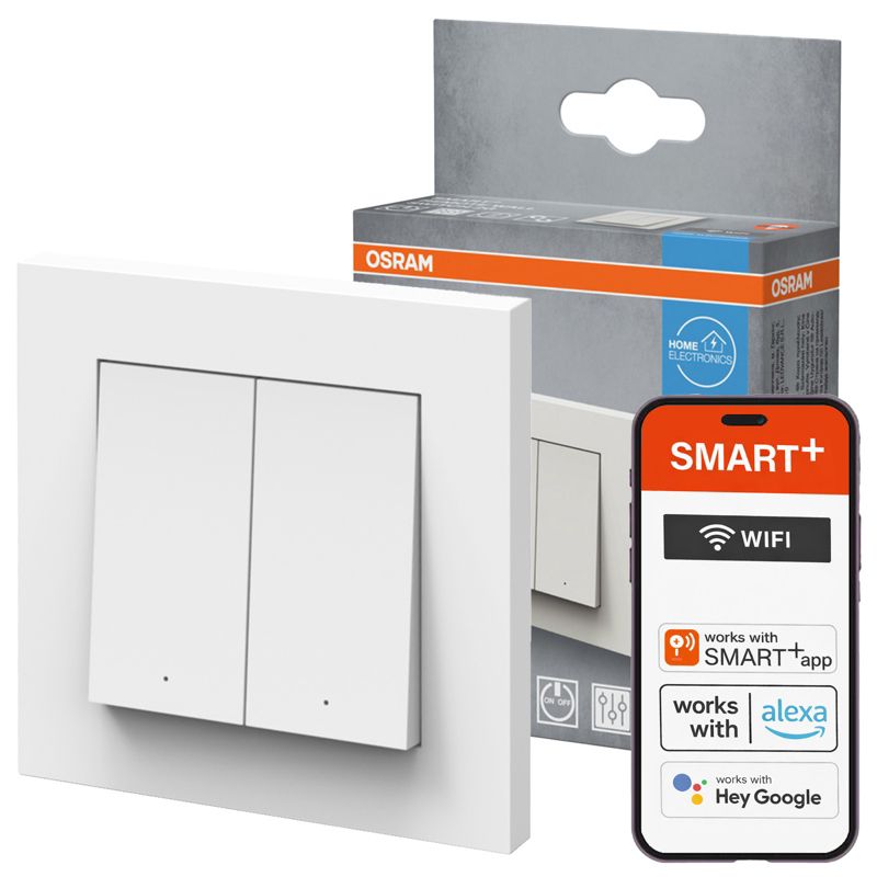 Przełącznik Osram Włącznik Ścienny Inteligentny Czarny 1 szt.