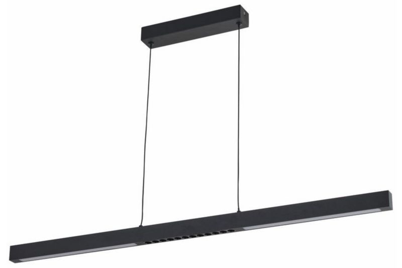 Lampa wisząca Reality Cassie czarna podłużna 90 cm nad stół wbudowany LED 20W 1 szt.