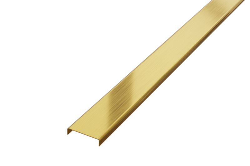 Profil metalowy C Lambro złoty matowy 4cm x 270cm 1 szt.