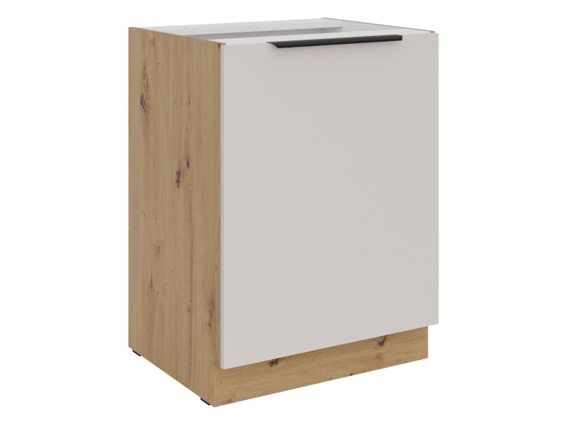 Szafka dolna MIRJAN 24 Solea 60 D 1F BB dąb artisan + kaszmir 1 szt.