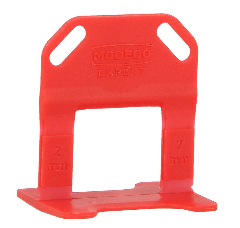 System poziomowania płytek Modeco Expert - klips 2 mm - worek foliowy - 100 szt.