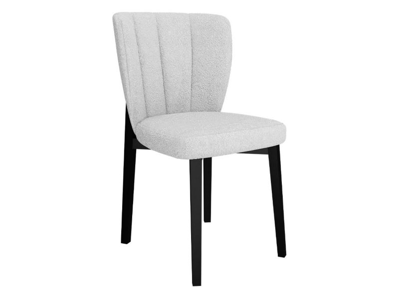 Krzesło MIRJAN 24 Martiresto bukla platynowy szary 1 szt.