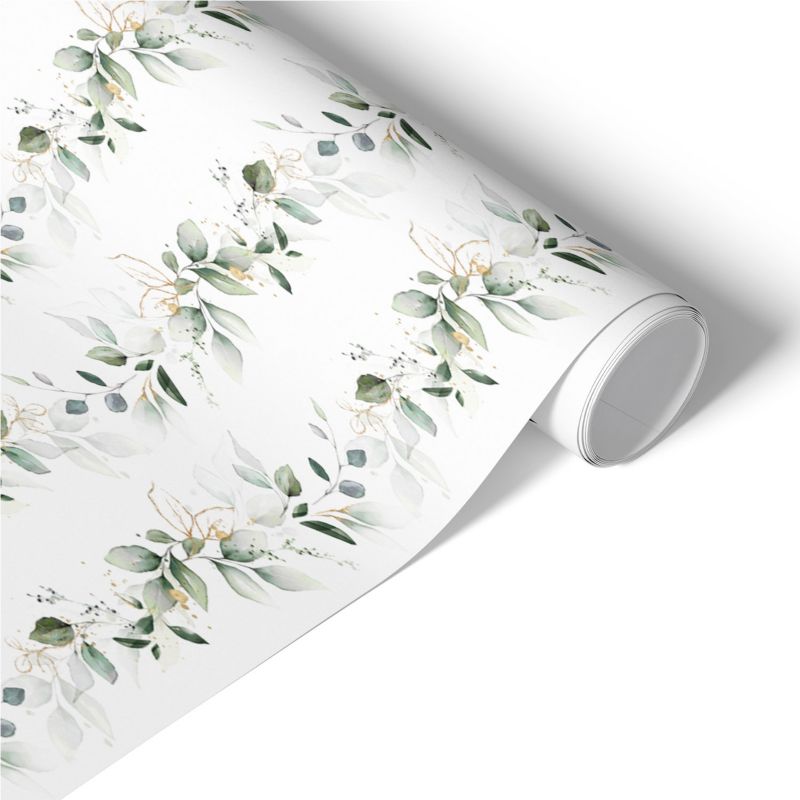 Okleina Meblowa Tulup 75x150 cm Roślinny motyw Okleina Na Biurko I Regał 1 rol.