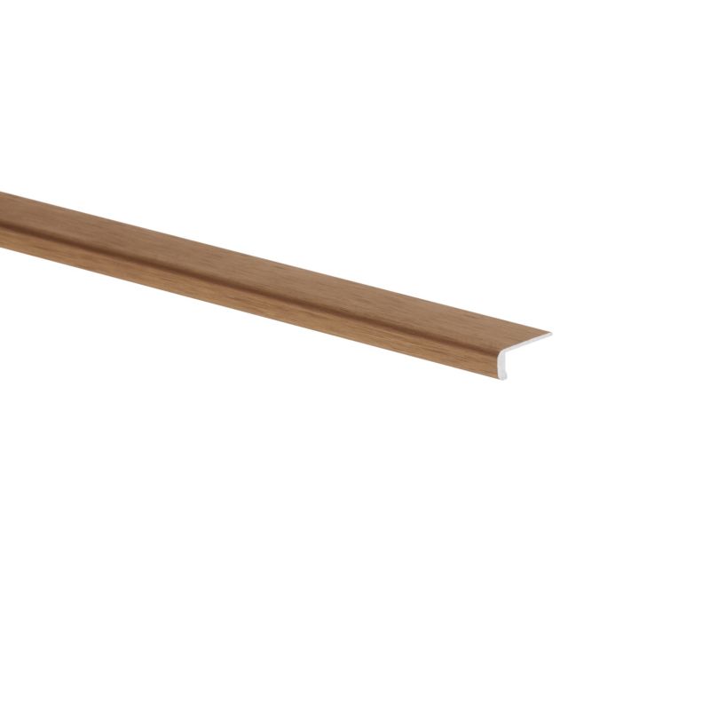 Profil krawędziowy aluminiowy szczotkowany 2000 x 18 x 3 x 1 mm złoty