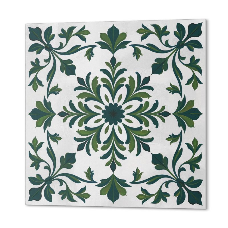 Ścienne Kafelki PCV ArtPrintCave 30x30 cm Wzór roślinny z ornamentami 9 szt.