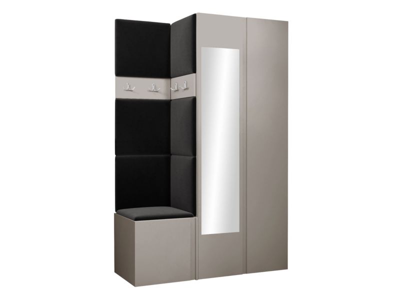 Garderoba MIRJAN 24 Orion XXVI kaszmir + czarny 1 kpl.