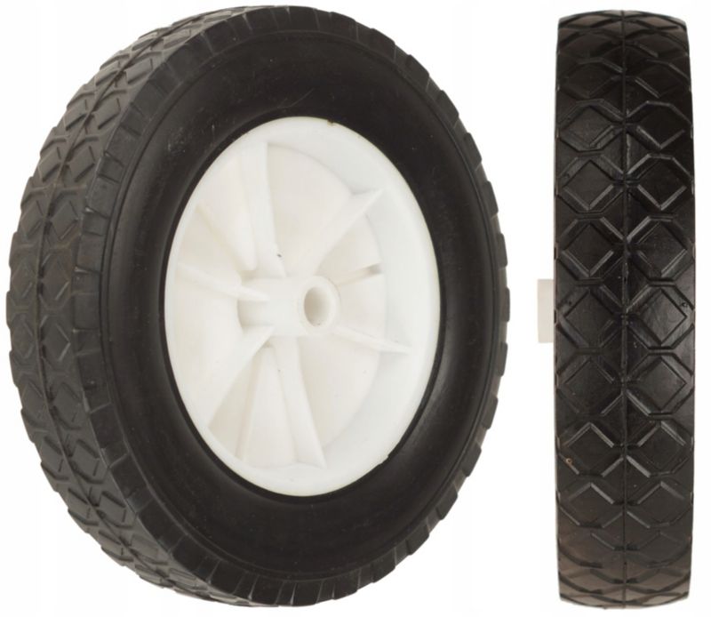 Kółko Do Kosiarki FEINZ 180 Mm Gumowe Koło Pełne 100 Kg Otwór 12 Mm 1 szt.