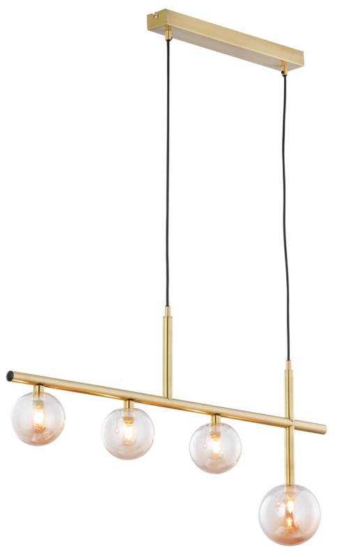 Lampa sufitowa Jupiter NEPTUN mosiądz 4xG9x8W IP20 - 1 szt