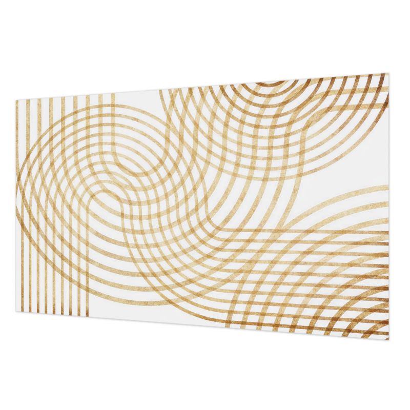 Tapeta Do Salonu Tulup 416x254 cm Geometryczne Sploty Do Salonu, Do Biura, Do Sypialni 1 szt.