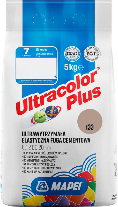 Fuga elastyczna Mapei Ultracolor Plus 133 piasek 5 kg