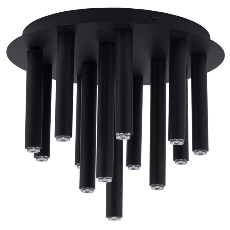 Plafon sufitowy lampa Nowodvorski Lighting Stalactite czarny 13 x G9 x 10W IP20 wym: 28 x 34 x 34 cm - 1 szt.