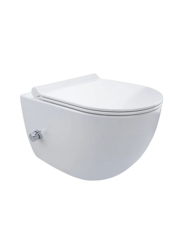 Miska WC z funkcją bidetu Uptrend Monesi biały połysk 1 szt.