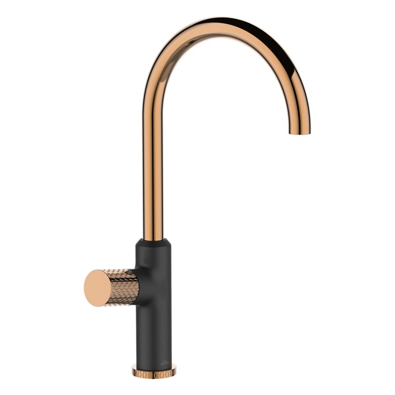 Bateria kuchenna Invena Starlight czarna/rose gold 1 szt.