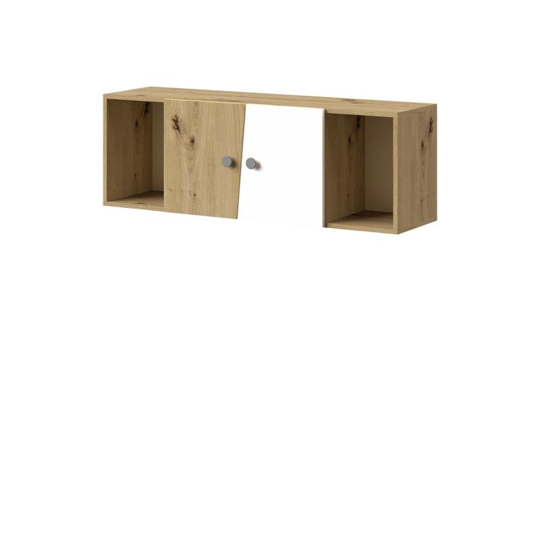 Szafka MIRJAN 24 Nero 13 dąb artisan / biały / szary 1 szt.