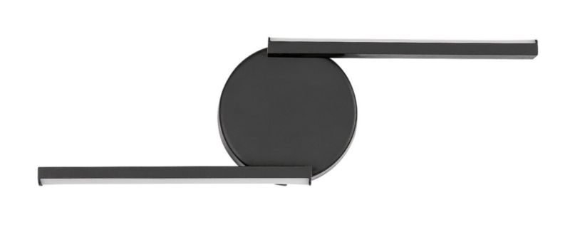 Kinkiet ścienny Rabalux Sabira czarno-biały LED 8W 4000K 340lm IP20 wym: 37,5 x 12 x 6 cm - 1 szt.