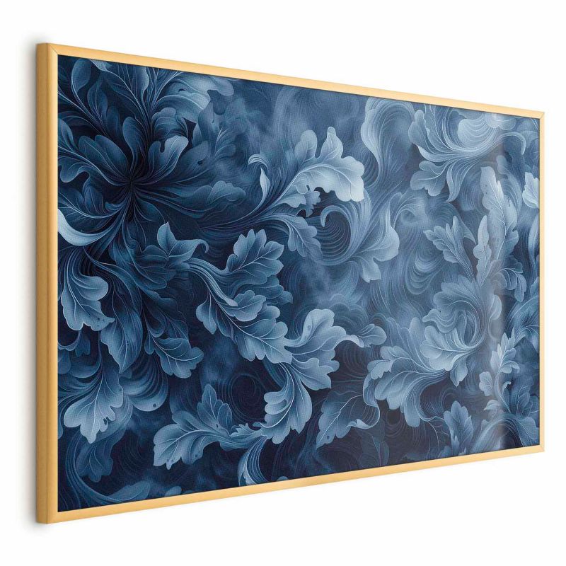 Plakat Artgeist Abstrakcyjne ornamenty 30x21 cm z ramą złotą 1 szt