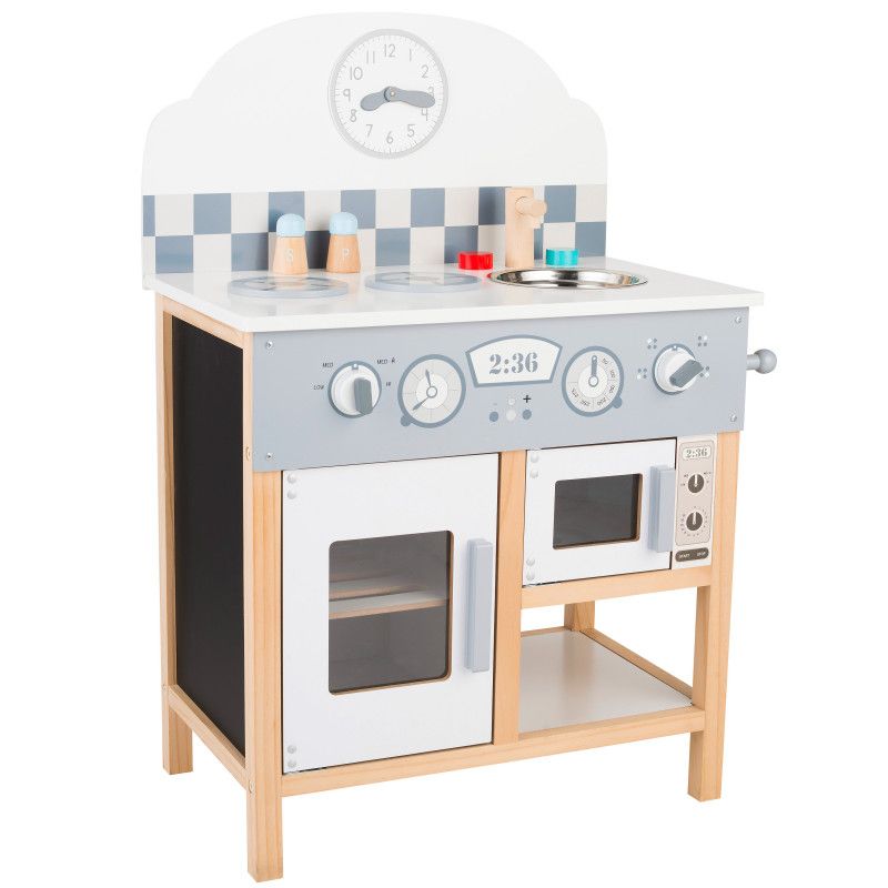 Drewniana kuchnia dla dzieci 4iQ Group YummyFunny 1szt.