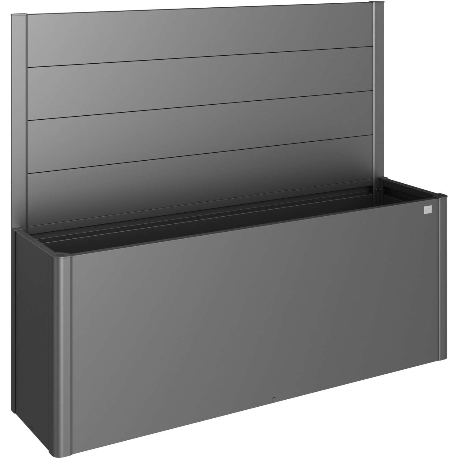 Biohort Panel ogrodzeniowy Belvedere bez szkła akryl. 200, c. zielony metalik