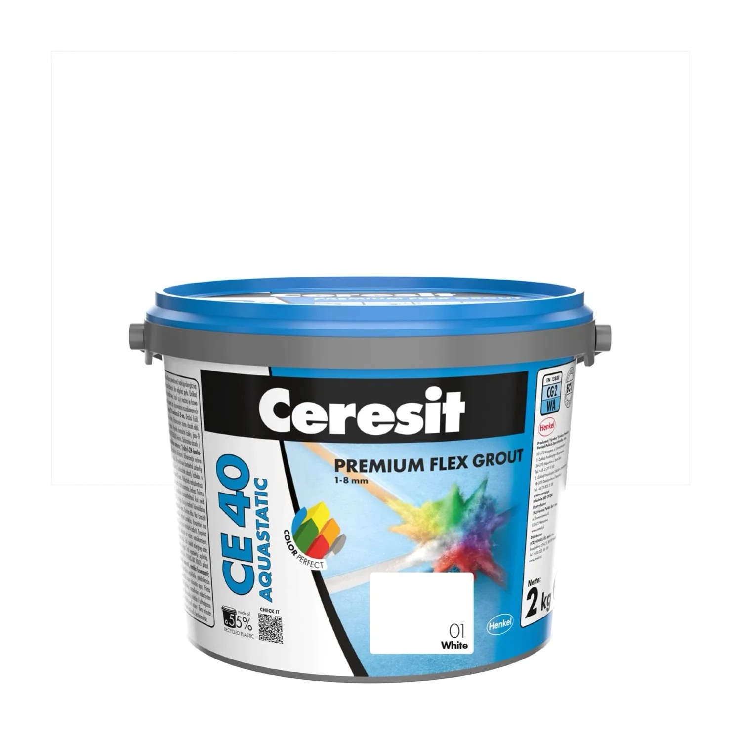 Ceresit Fuga elastyczna CE 40 biała 2 kg