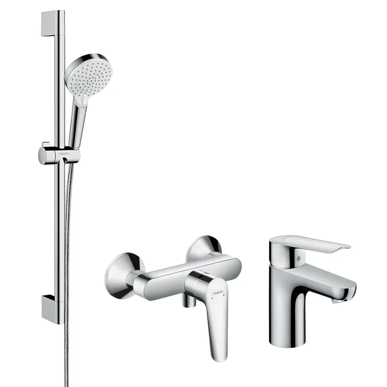 Hansgrohe Zestaw prysznicowy Logis E 3 w 1