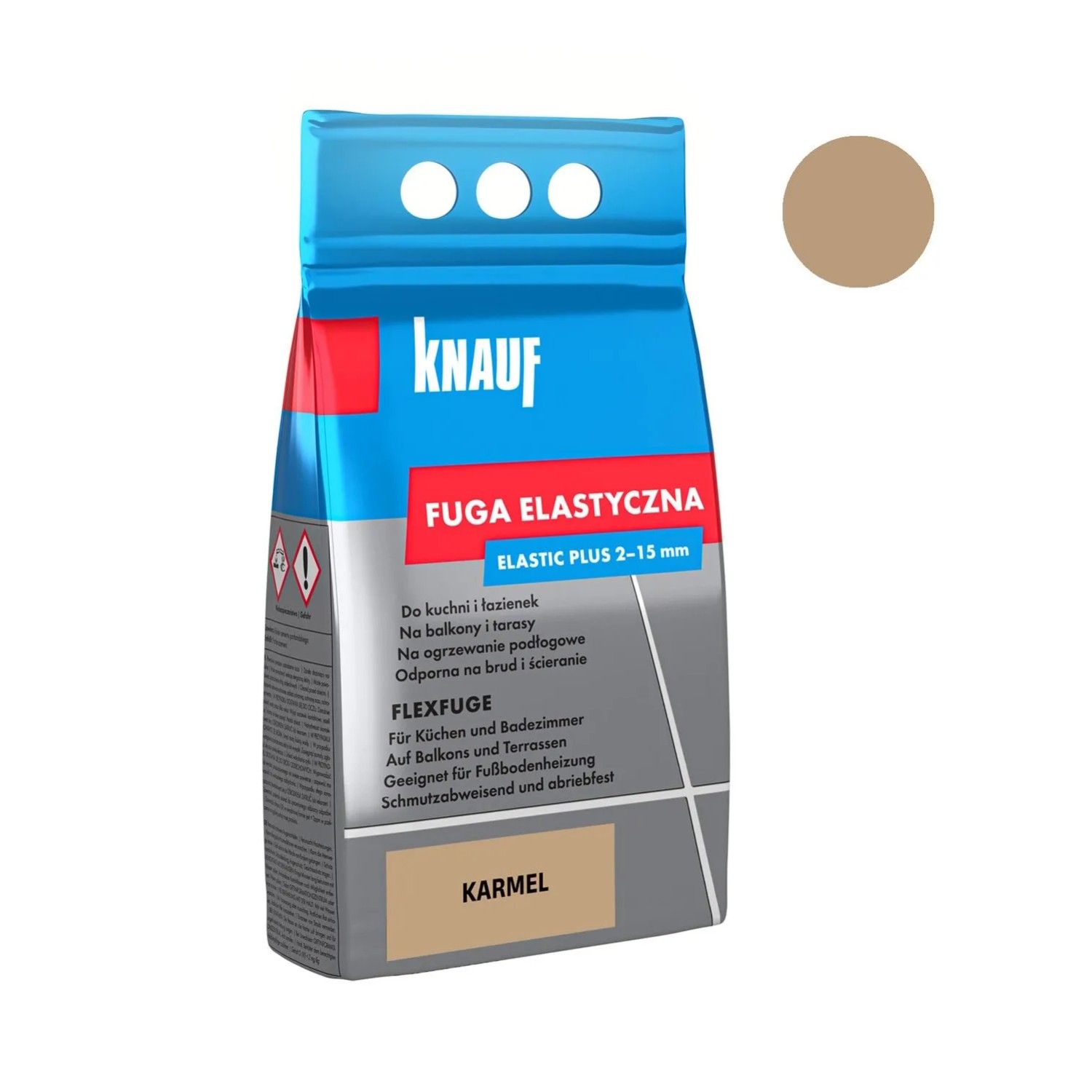 Knauf Fuga elastyczna karmel 1,5 kg
