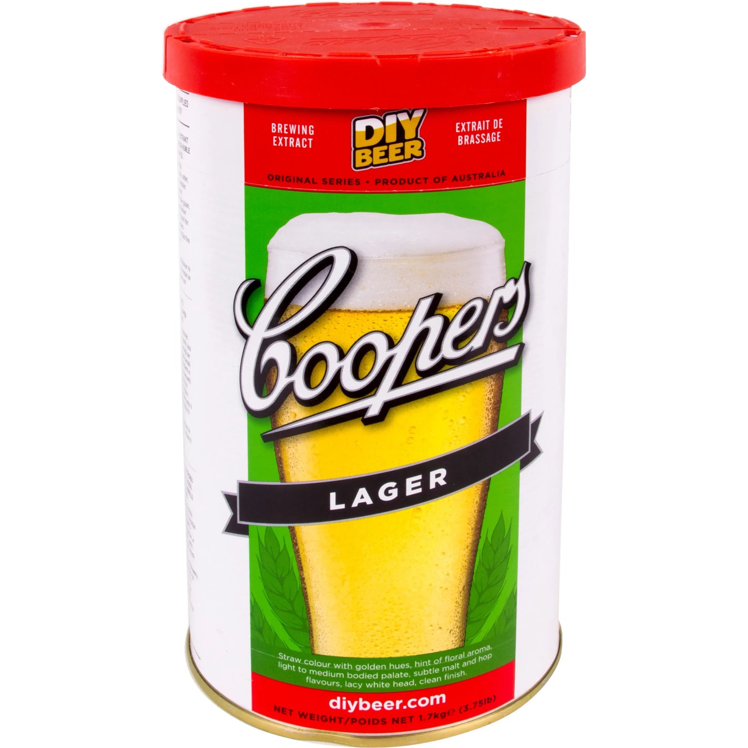 Koncentrat do wyrobu piwa Lager - 1,7 kg