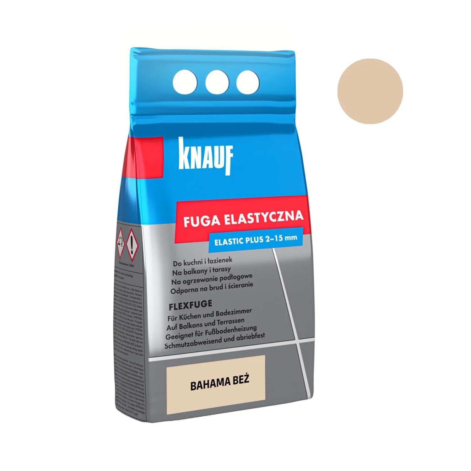 Knauf Fuga elastyczna bahama beż 1,5 kg